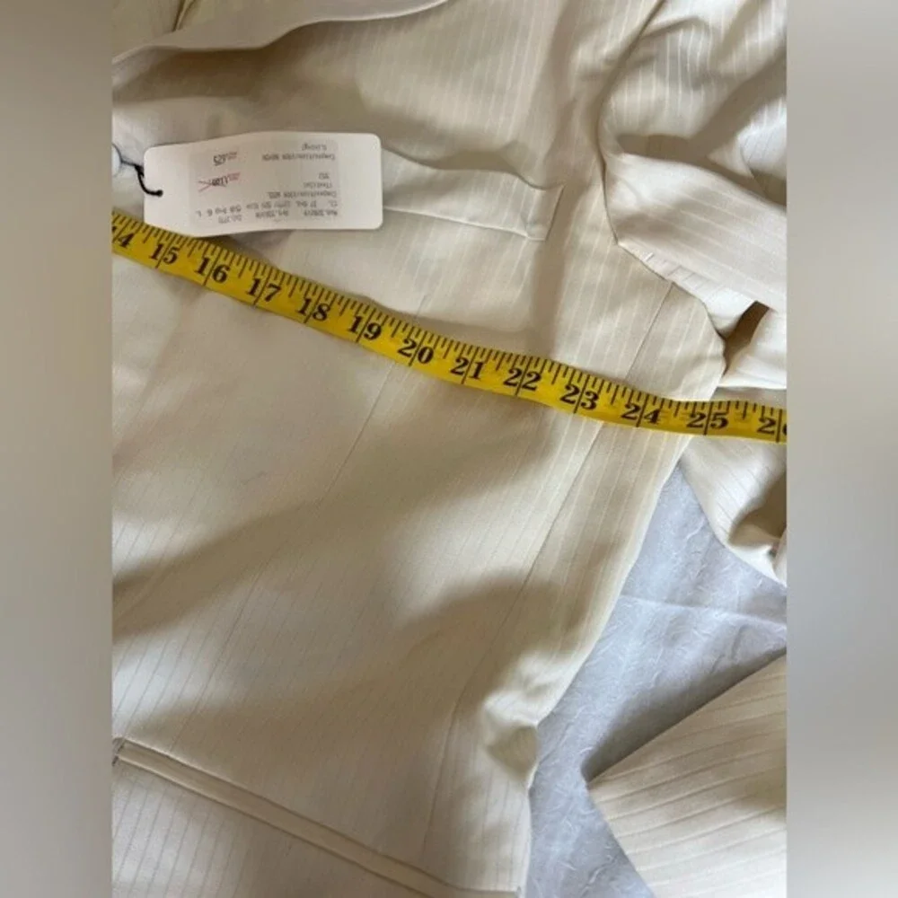Sergio Valentino Mens Blazer Suit Size 58 Drop 6 L/ Usa 42